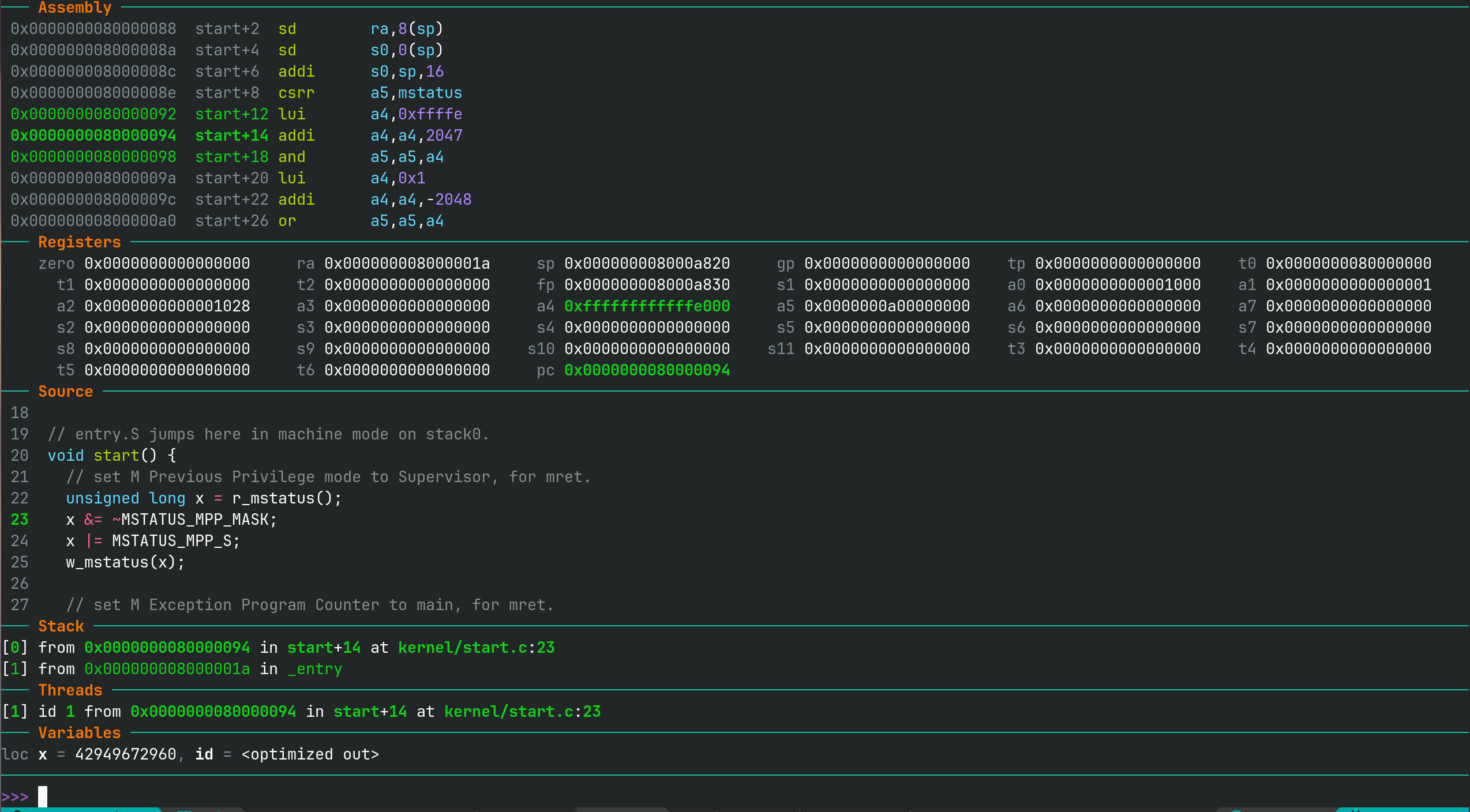 gdb-dashboard-tui